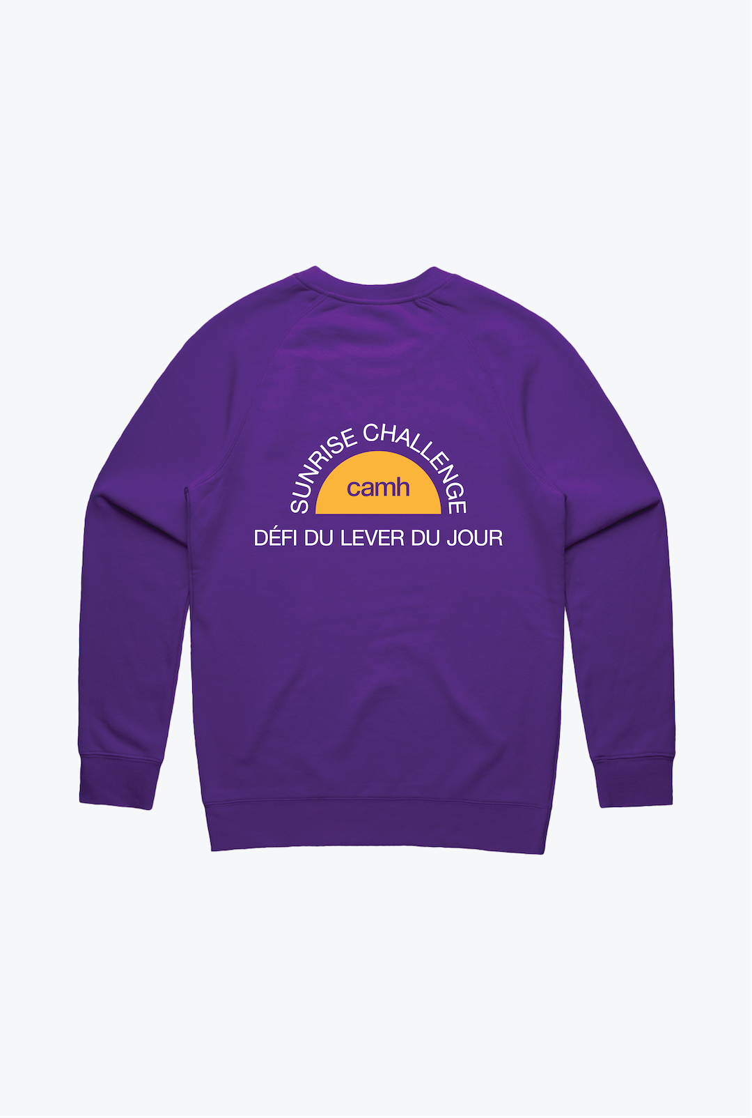 CAMH Sunrise Challenge Crewneck - Purple