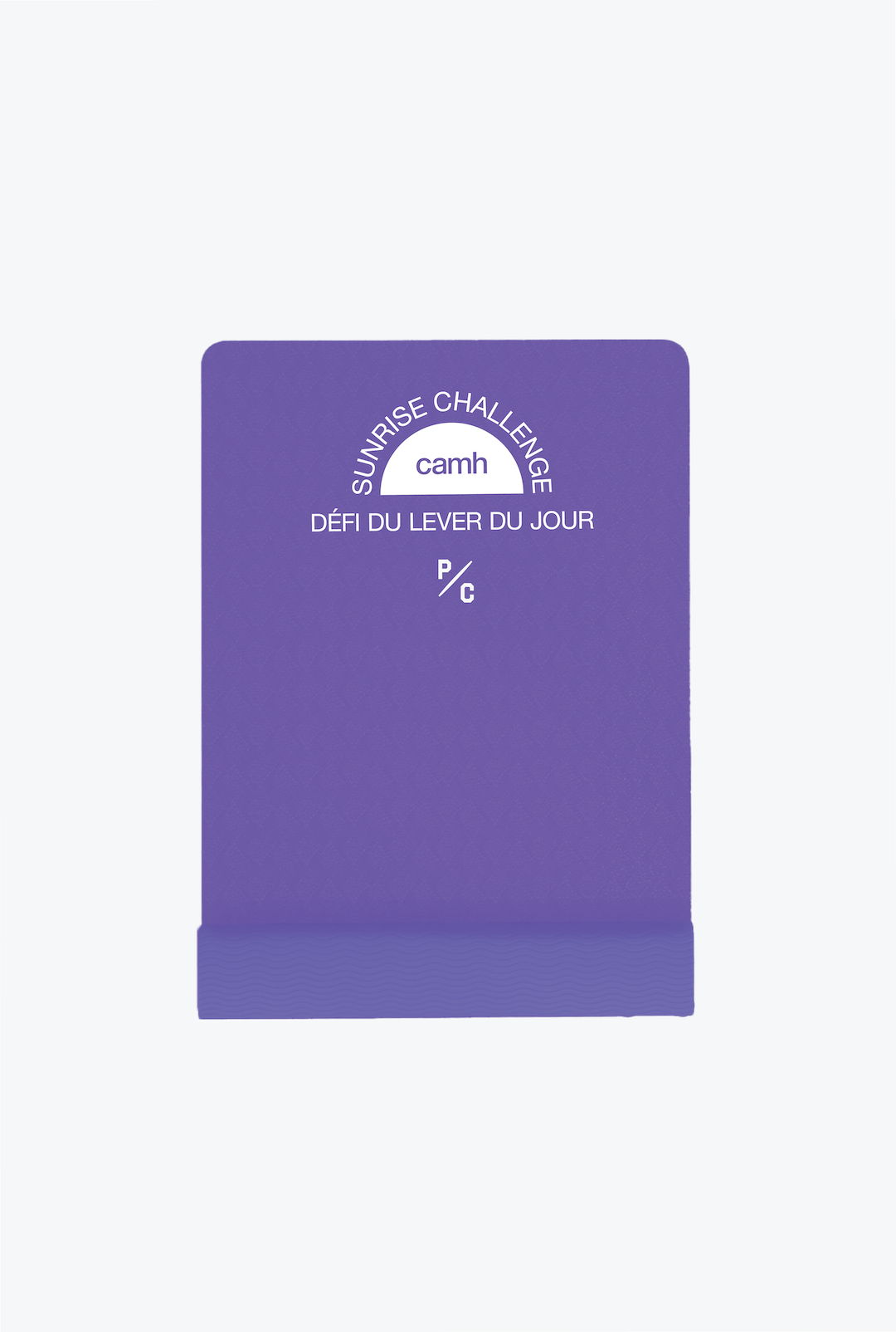 CAMH Sunrise Challenge Yoga Mat - Purple