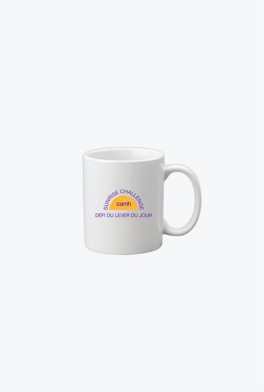 CAMH Sunrise Challenge Mug - White